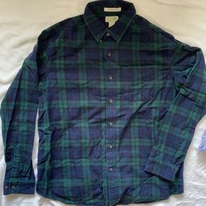 Like New L.L. Bean Plaid Flannel